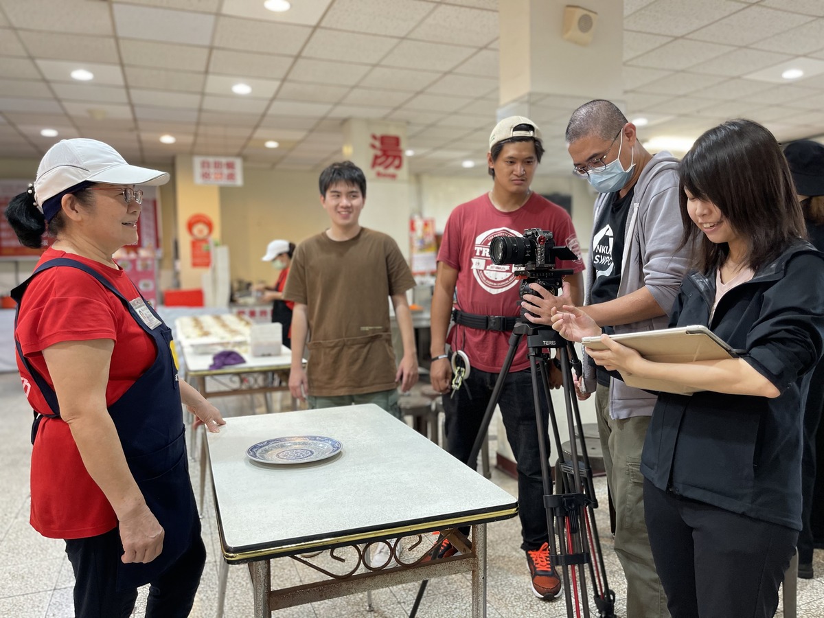 The student cafeteria on campus appeared in the video. / Photo by Yu-Chi TsaiImage
