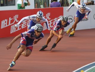 男子500m計時賽圖片