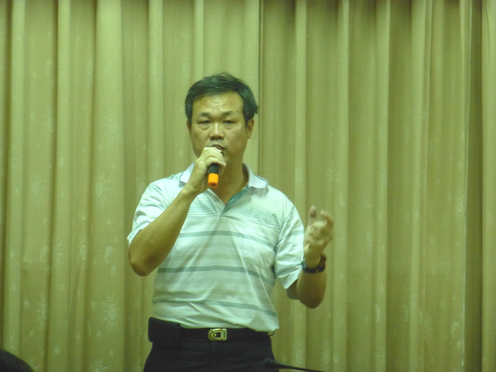 朱孝代先生致詞圖片
