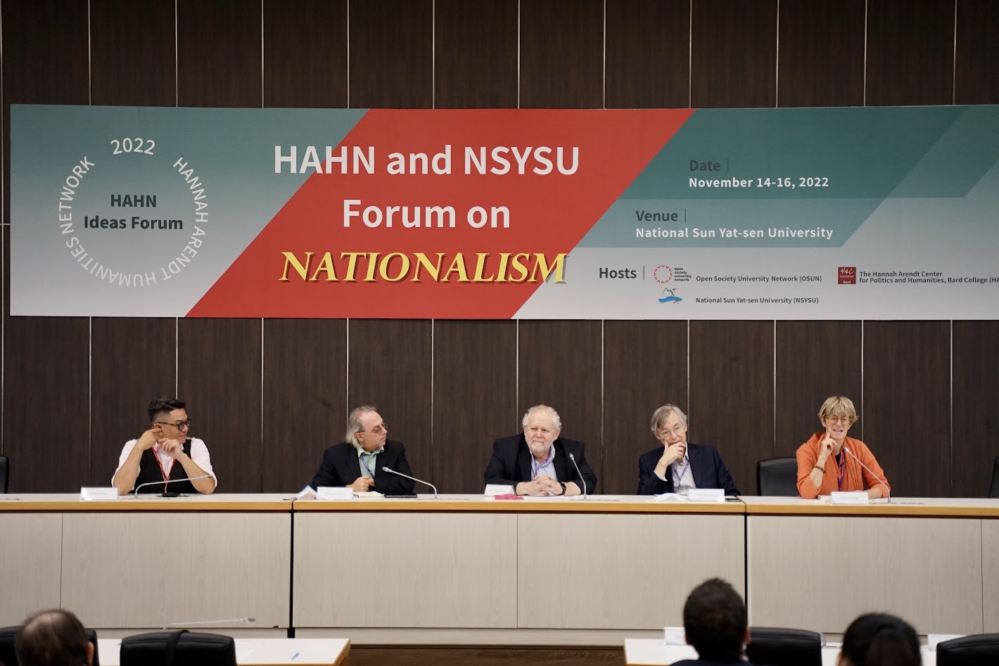 International Scholars and Experts Gather in NSYSU for HAHN Ideas Forum to Discuss Nationalism around the World