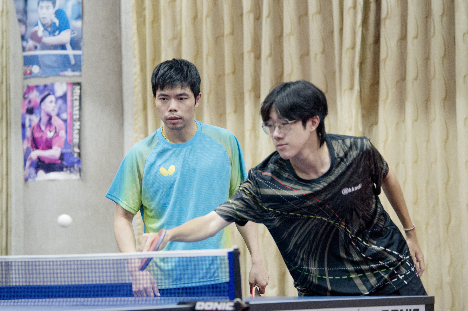 Beyond teaching physical education courses, Chih-yuan Chuang will also coach the NSYSU table tennis team, working with the university to cultivate world-class sports talent.Image