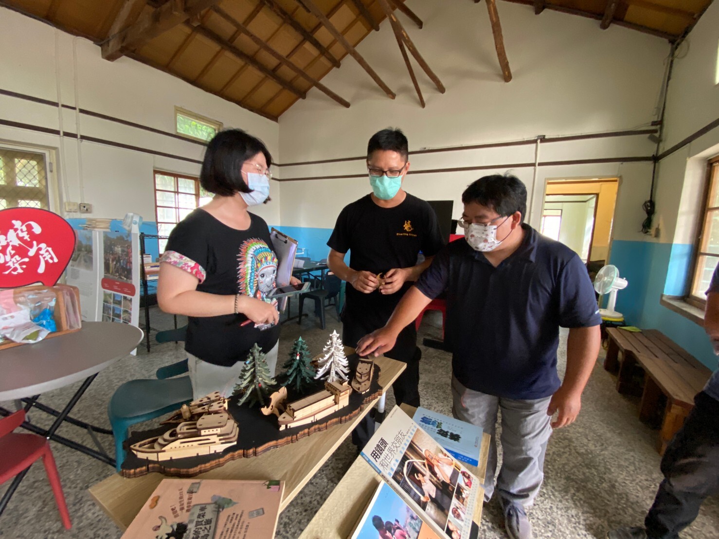 Visiting a regional revitalization team in Houpi, Tainan CityImage