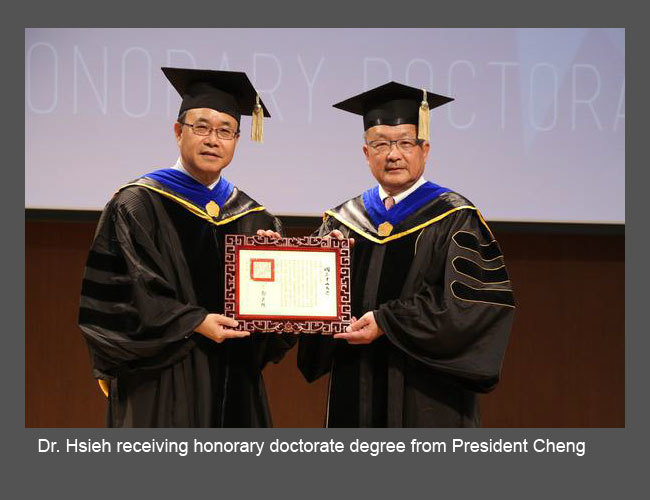 First Alumni Entrepreneur Receives Honorary DegreeImage