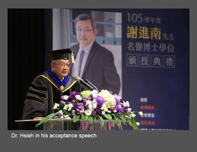 First Alumni Entrepreneur Receives Honorary DegreeImage
