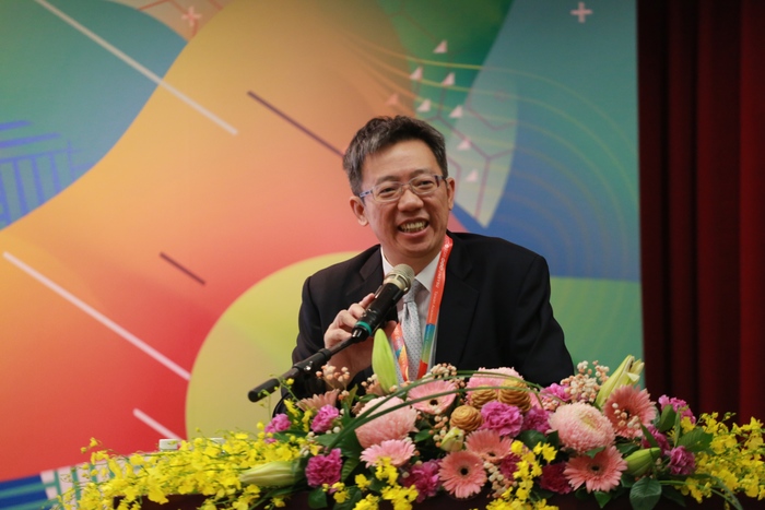 Bor-Chen Kuo, PhD, Director of the Department of Information and Technology Education, Ministry of Education, gave a keynote speech about education in AI and recent science and technology promulgated by the Ministry of Education.