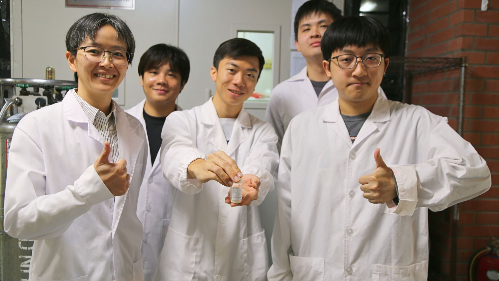 Group photo of the research team.Image