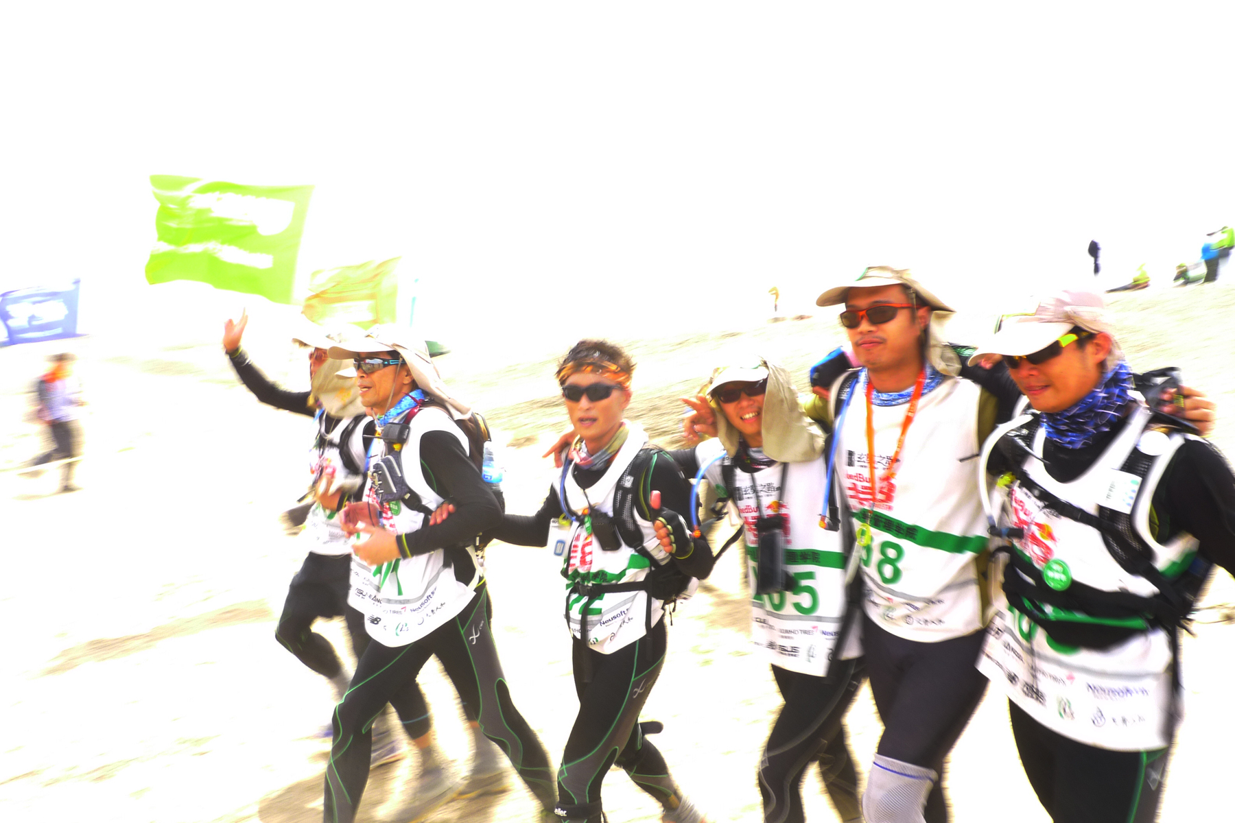 挑戰隊抵達終點圖片