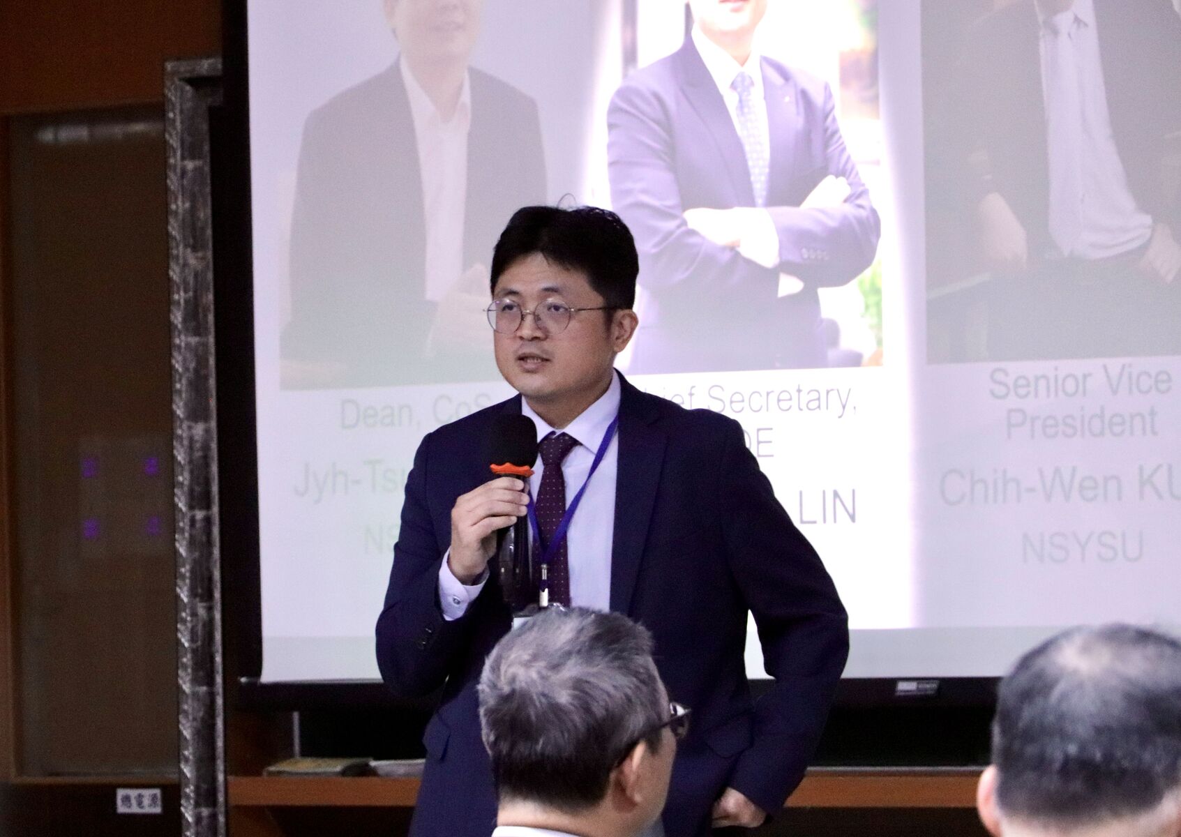 Ministry of Education Chief Secretary Po-Chiao Lin.Image