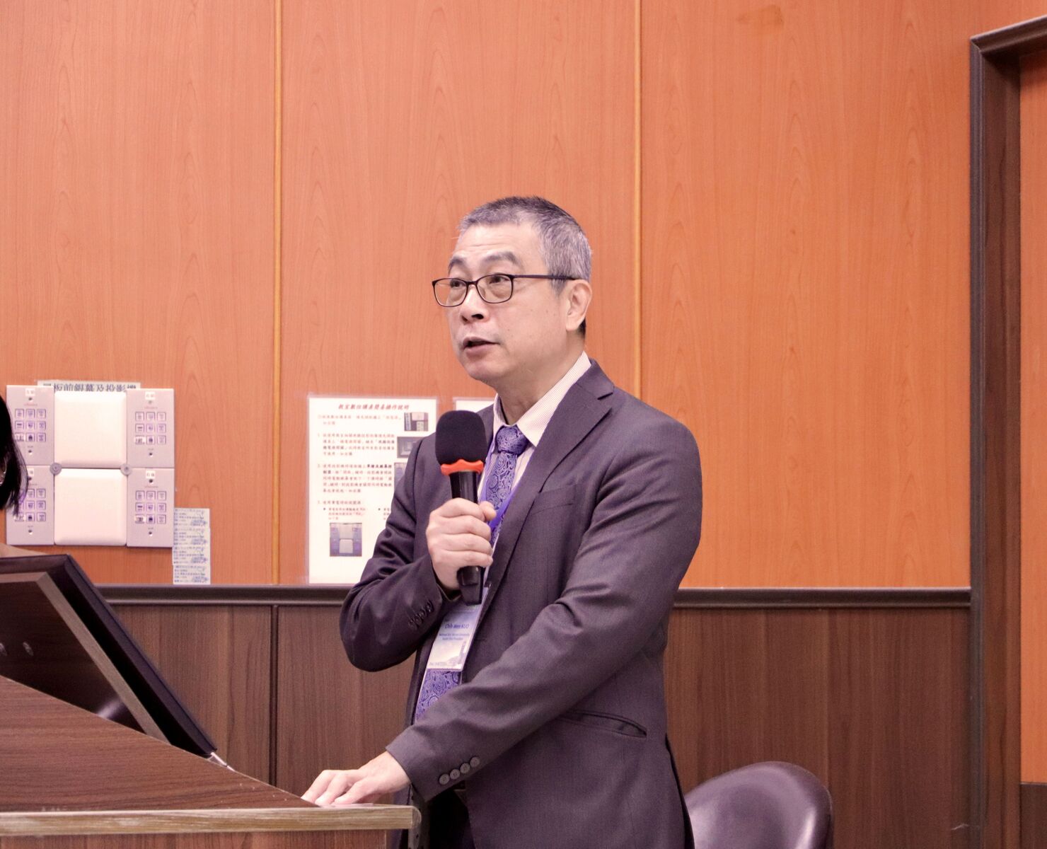 NSYSU Senior Vice President Chih-Wen Kuo.Image