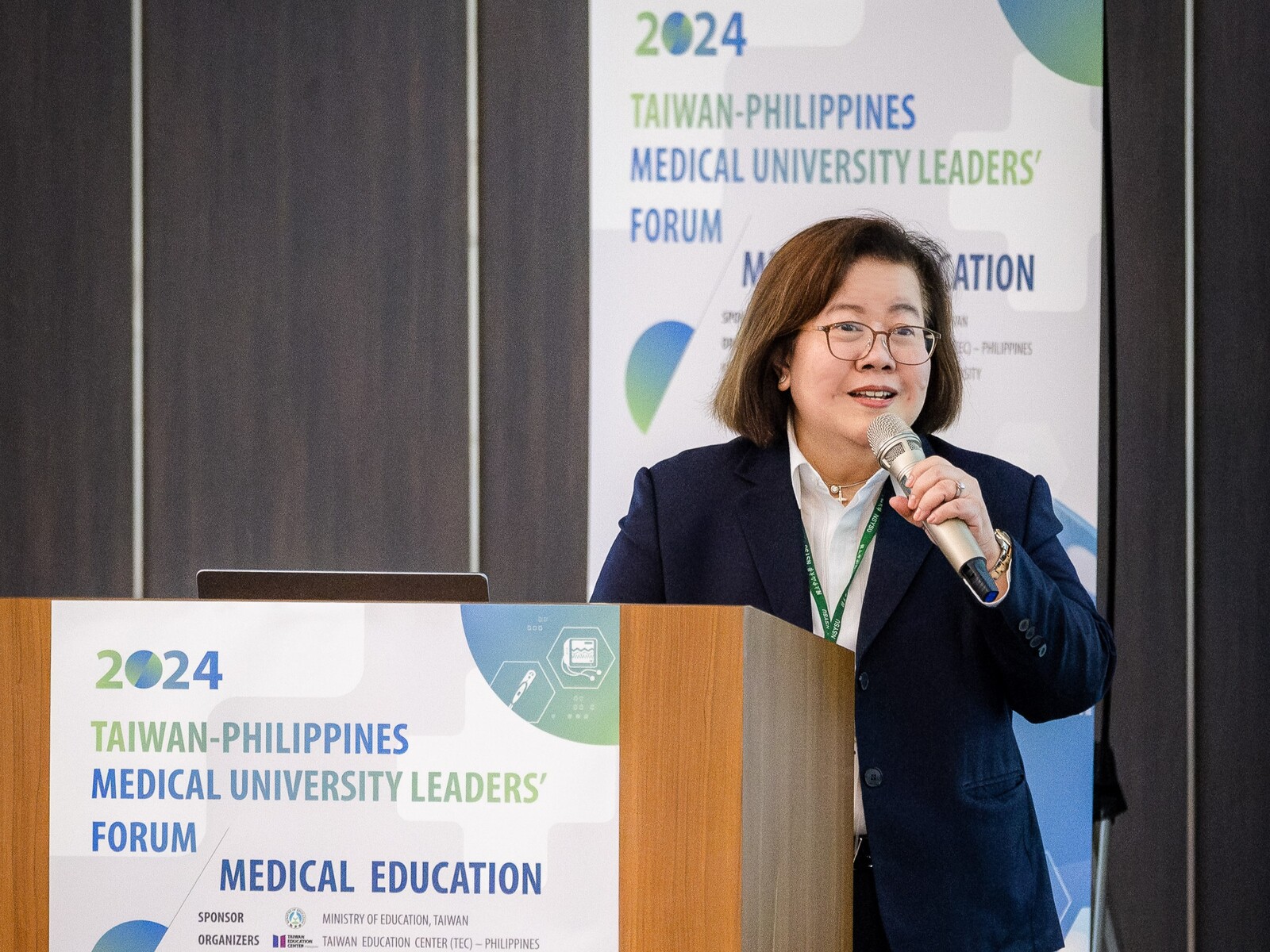 Charlotte M. Chiong, MD, PhD, Dean, College of Medicine, University of the Philippines Manila.