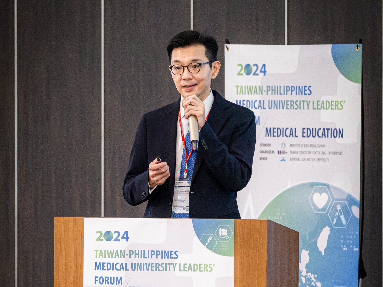 Cheng-Che Eric Lan, Vice President of the Office of Global Affairs, Kaohsiung Medical University.