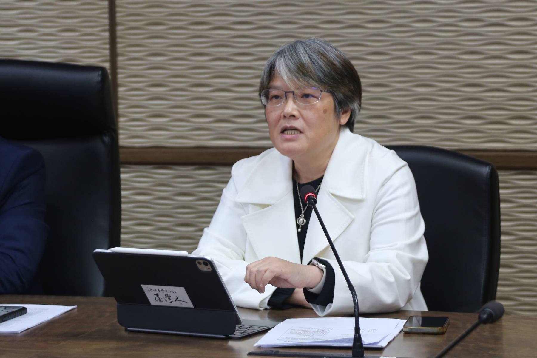 Mei-Hua Chen, Dean of the College of Social Sciences at NSYSU.Image