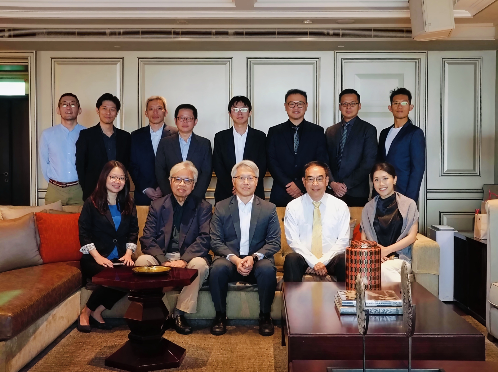 Group photo of the Young Scholar Innovation Award recipients hosted by the FAOS. (Photo credits: The Foundation for the Advancement of Outstanding Scholarship.)Image