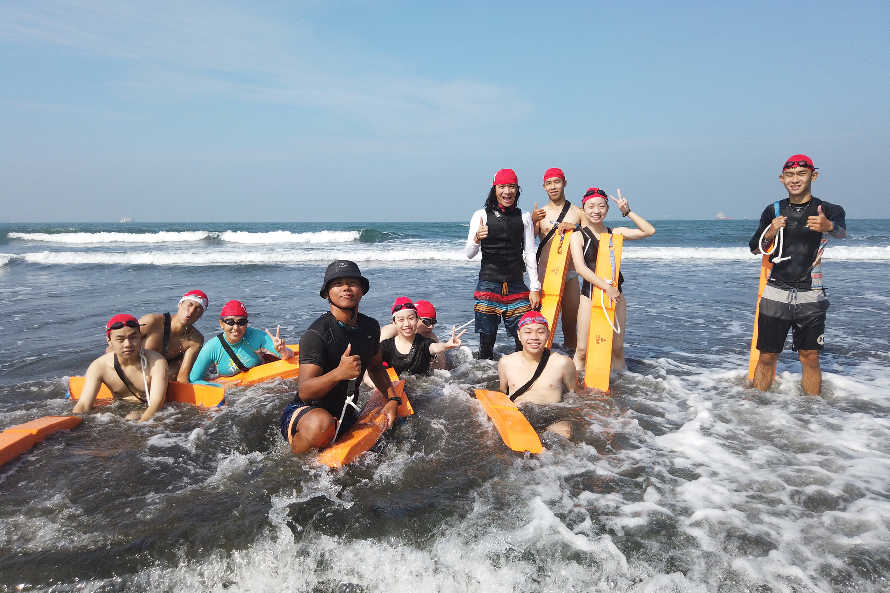 Second cohort of students complete NSYSU’s water lifeguard course