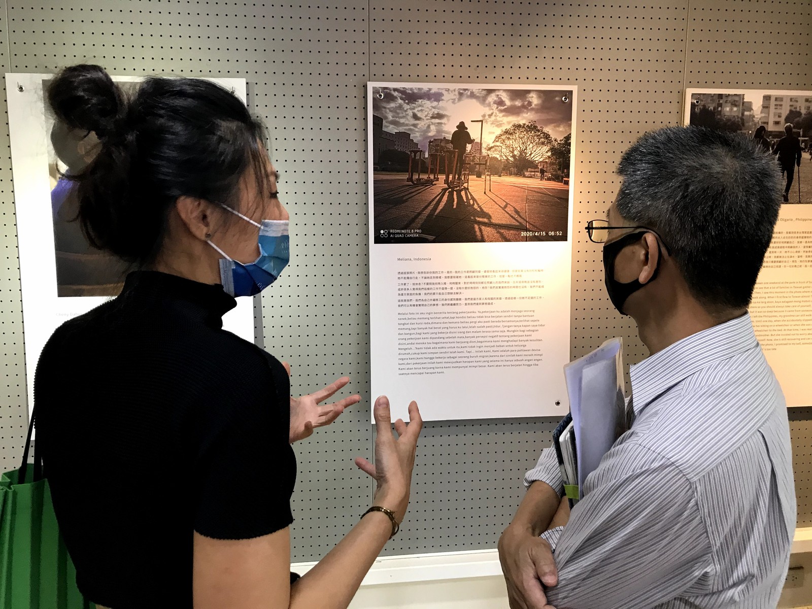 NSYSU hosts exhibition on migrant workers’ life stories