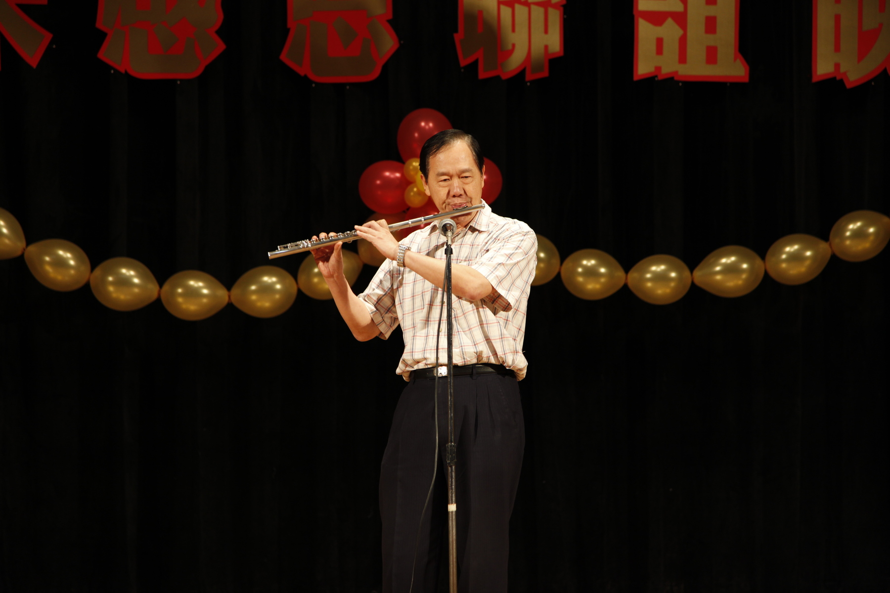 長笛獨奏圖片