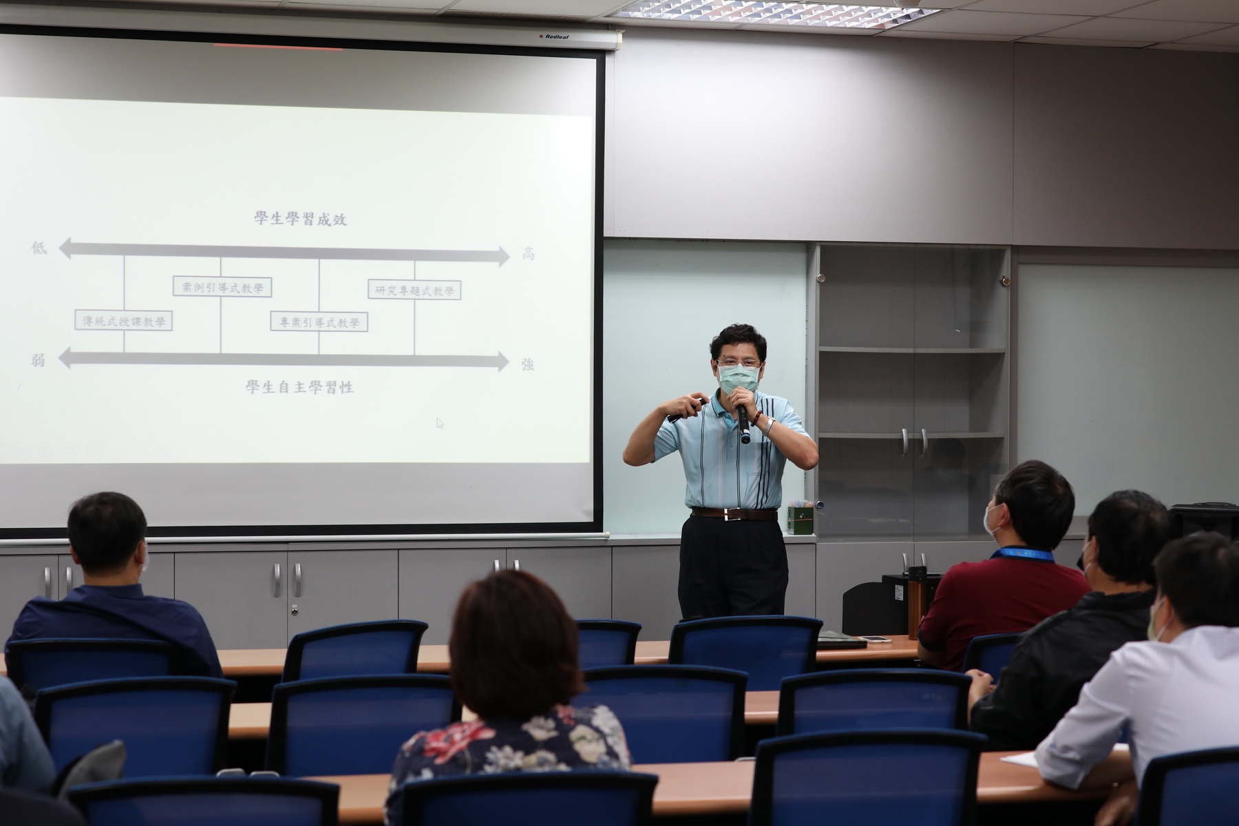 Professor Yu-Chung Chiang, Chair of the Department of Biological Sciences