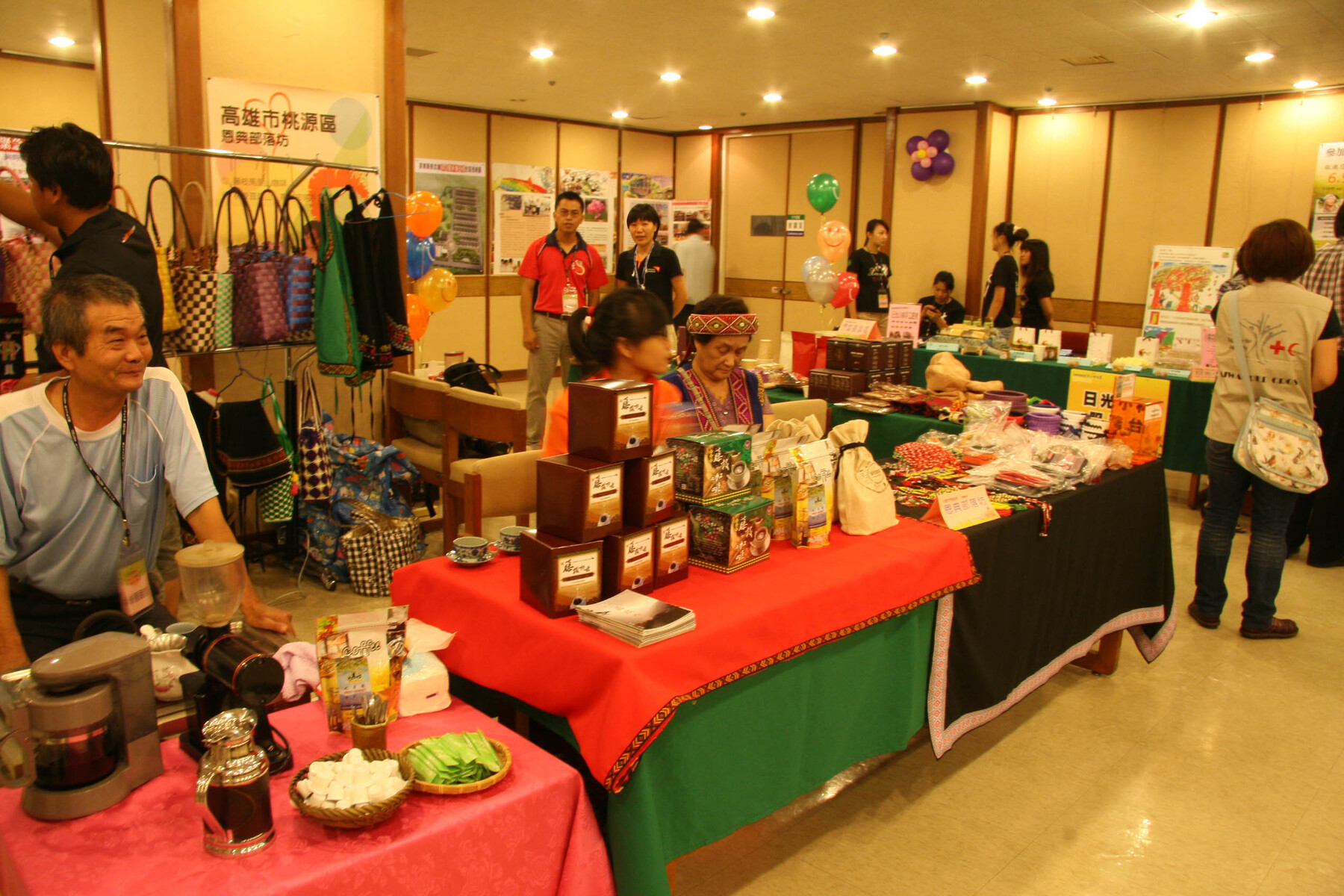 重建區展售攤位圖片