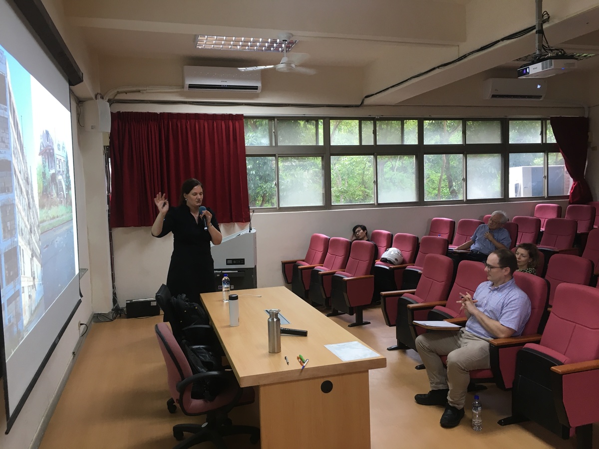 Assistant Professor Kristina Karvelyte of the Department of Urban Planning and Disaster Management at Ming-Chuan University