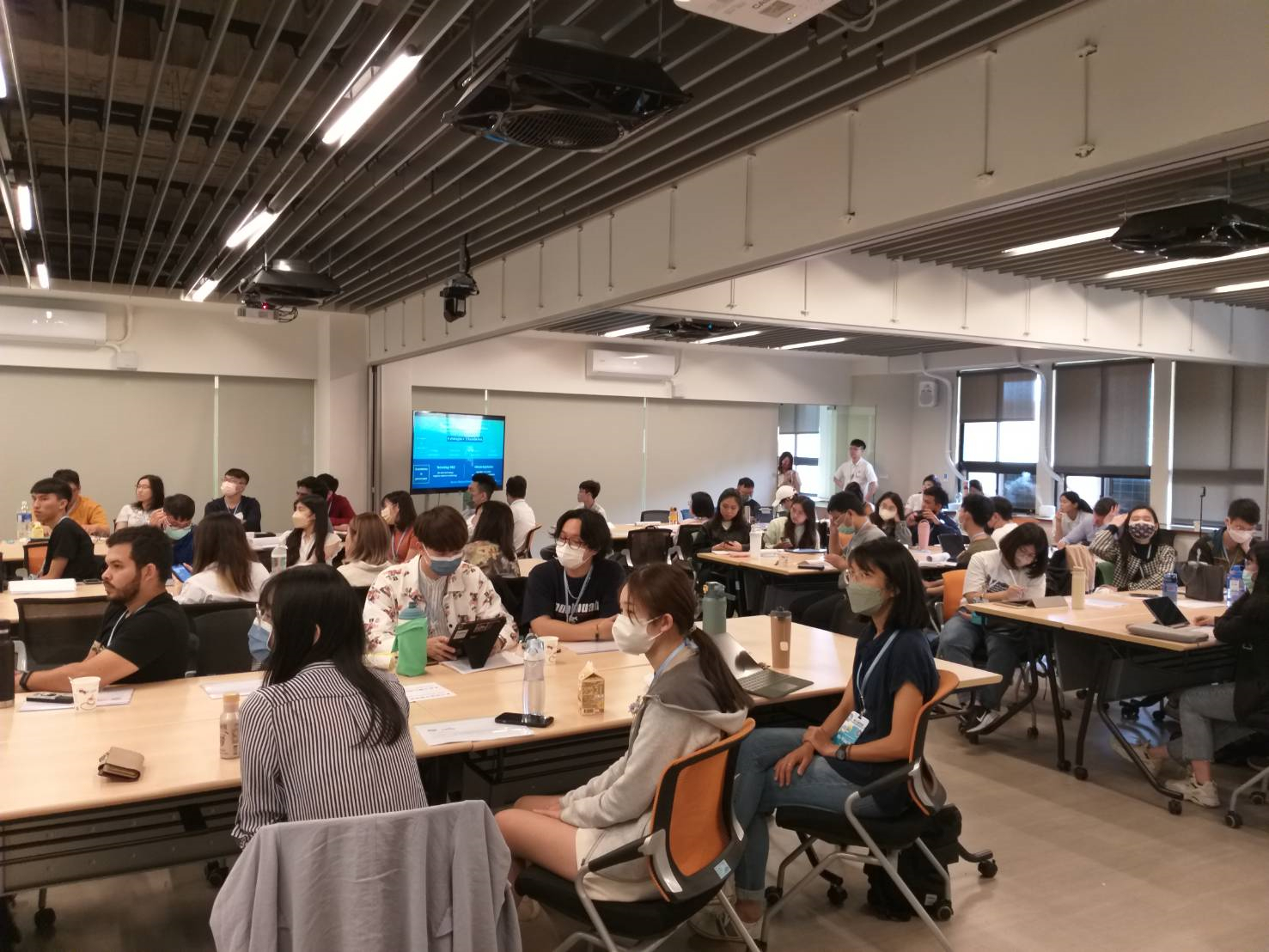 NSYSU students participated in the Energy Transition Workshop organized by NSYSU and GE.