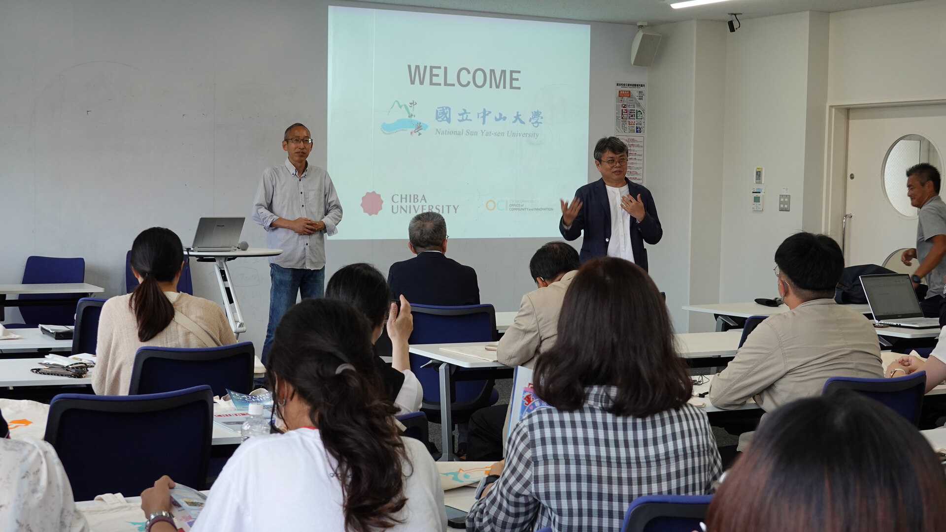 NSYSU faculty and students visited Professor Suzuki at Chiba University