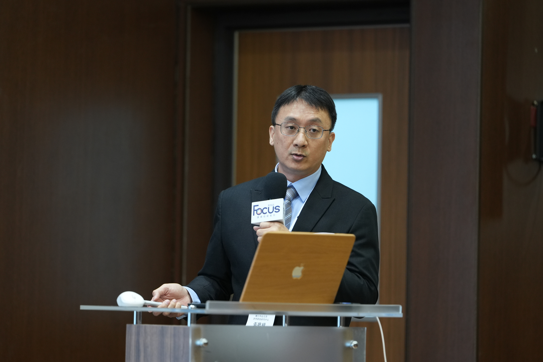 Ken-Lin Chang, Professor at the Institute of Environmental Engineering and Director of the Net Zero Emissions and Resource Recycling Technology Research Center, National Sun Yat-sen University. (Photo credit: the sustainable media "Focus Journal")Image