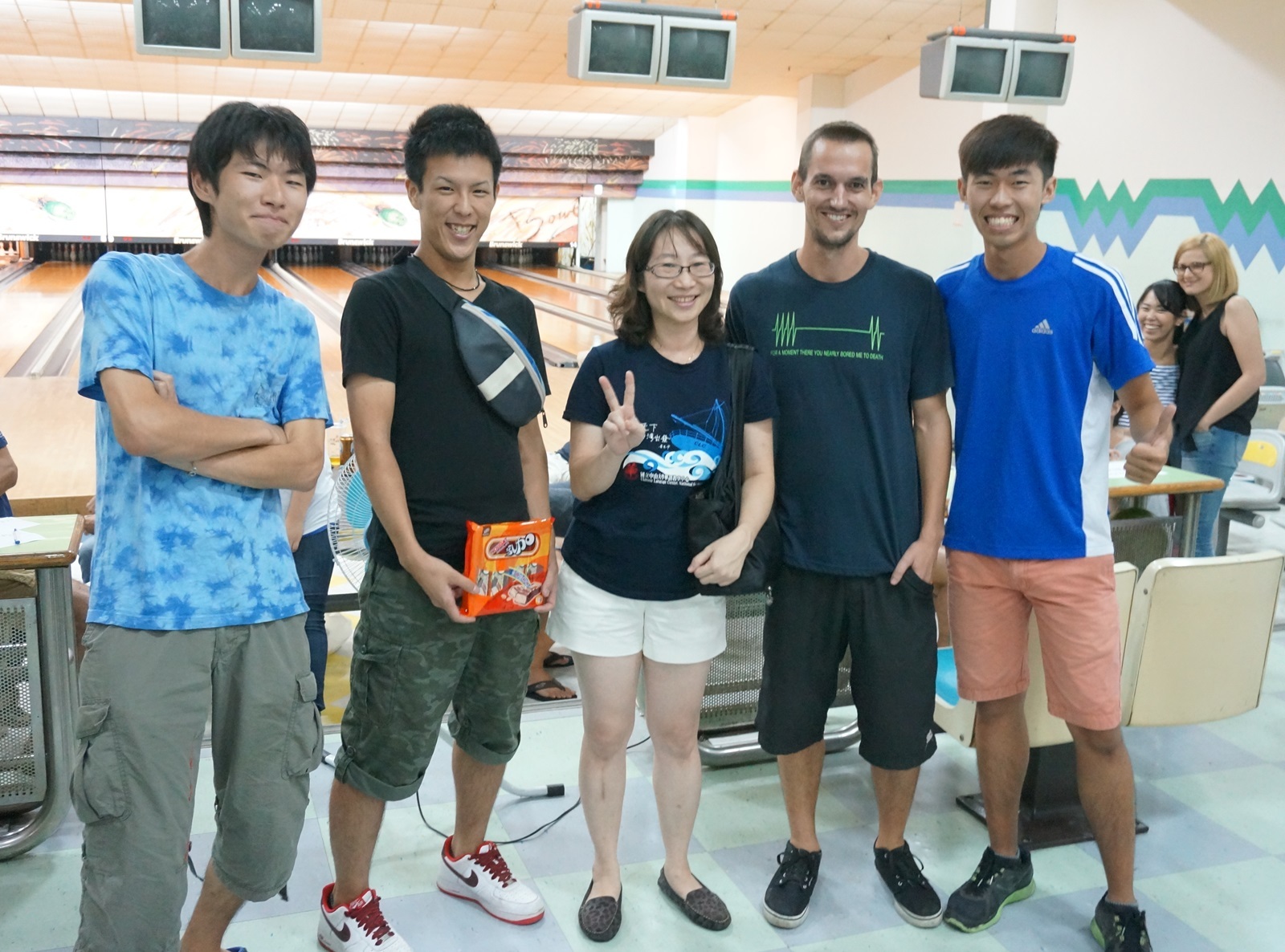 師生同樂 2014華語中心師生保齡球比賽圖片