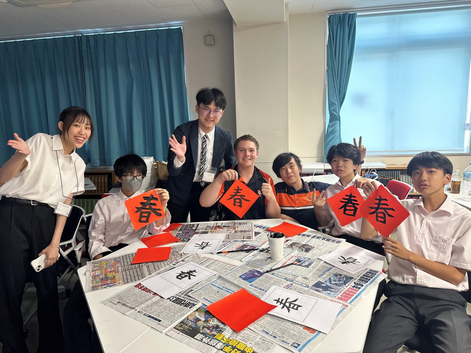 Taiwanese culture courses related to the New Year.