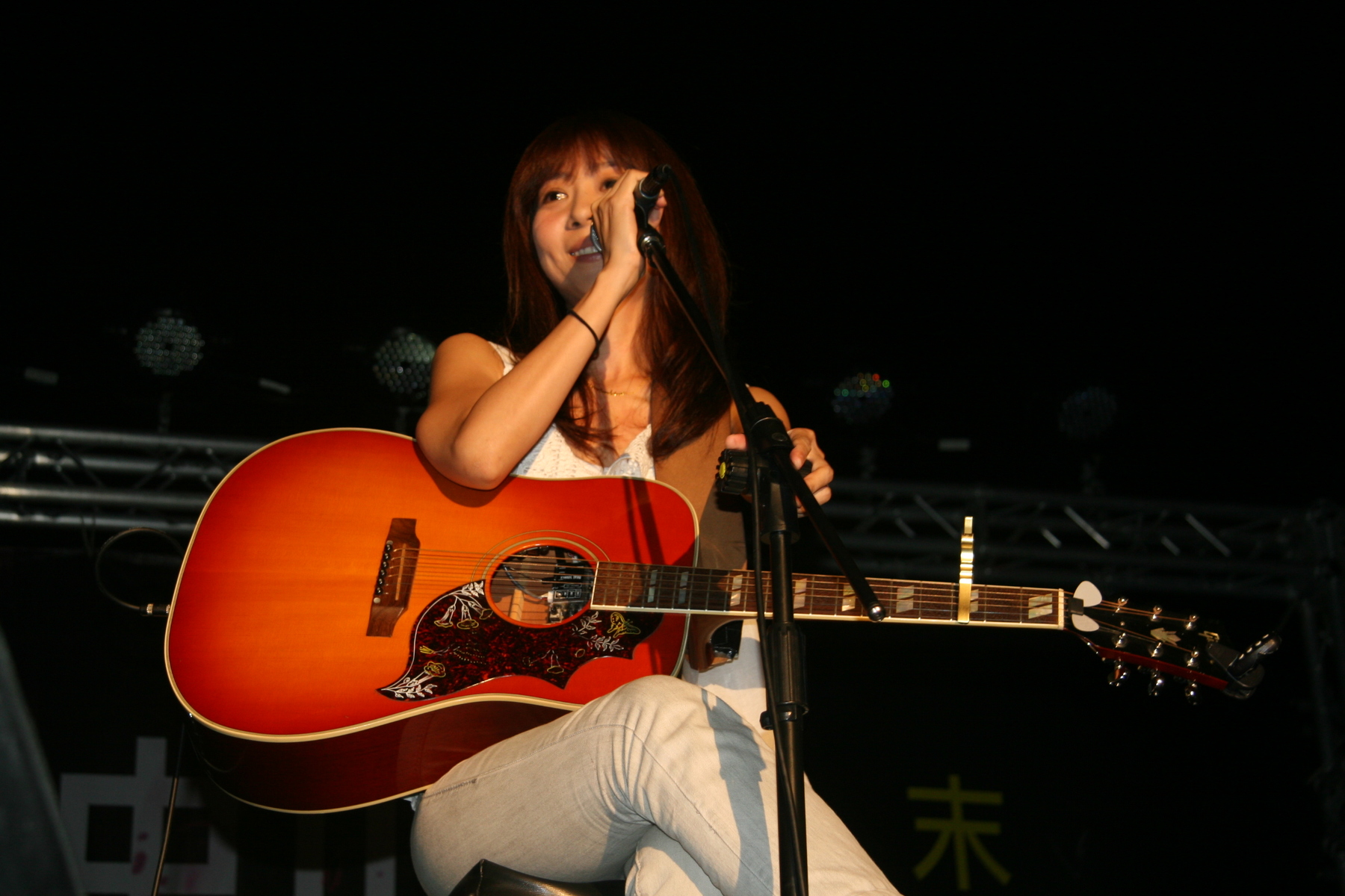 陳綺貞一生難得中山大學演唱圖片