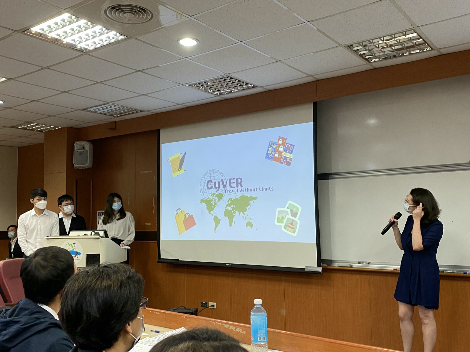 Presenter of the Cyver teamImage