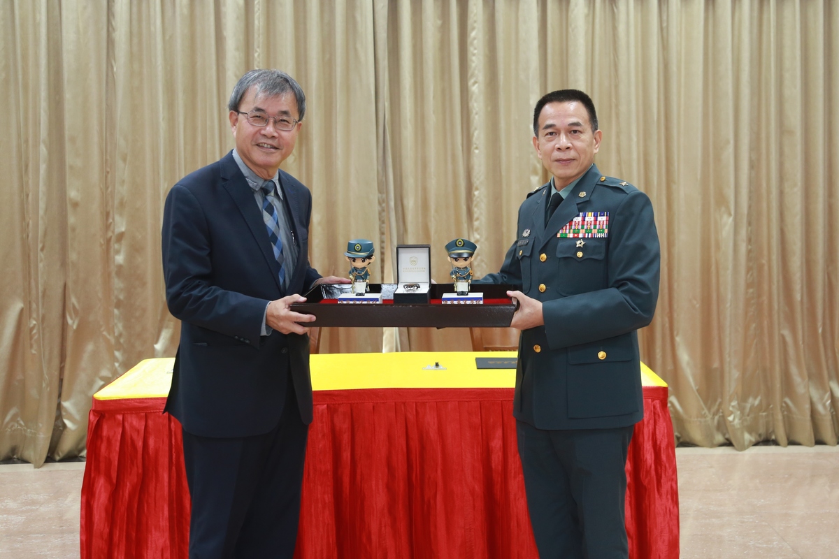 National Sun Yat-sen University tied a strategic alliance with R.O.C. Military Academy to cultivate outstanding military professionals.Image