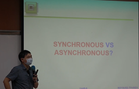 Class taught by Associate Professor Tong-Yu Hsieh
