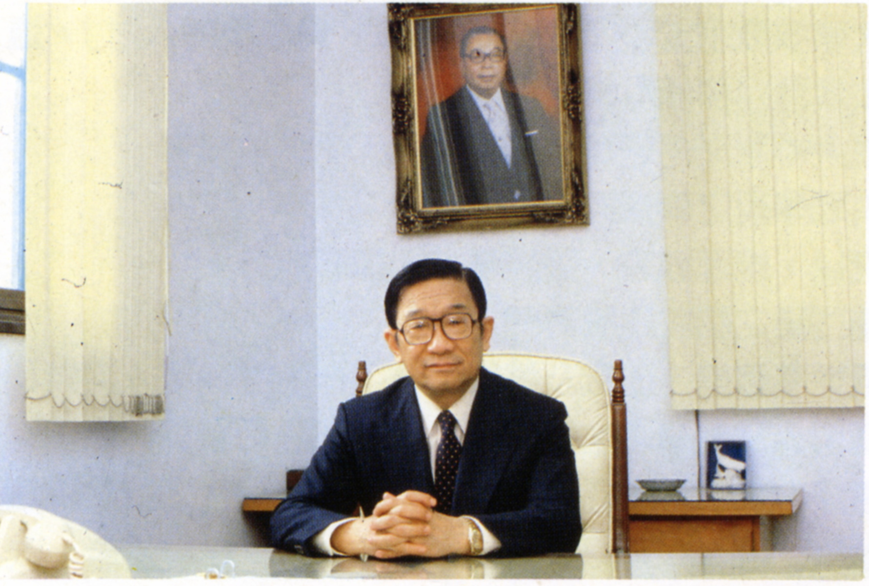 本校首任校長李錫公於昨晚辭世，全校師生同感悼念圖片
