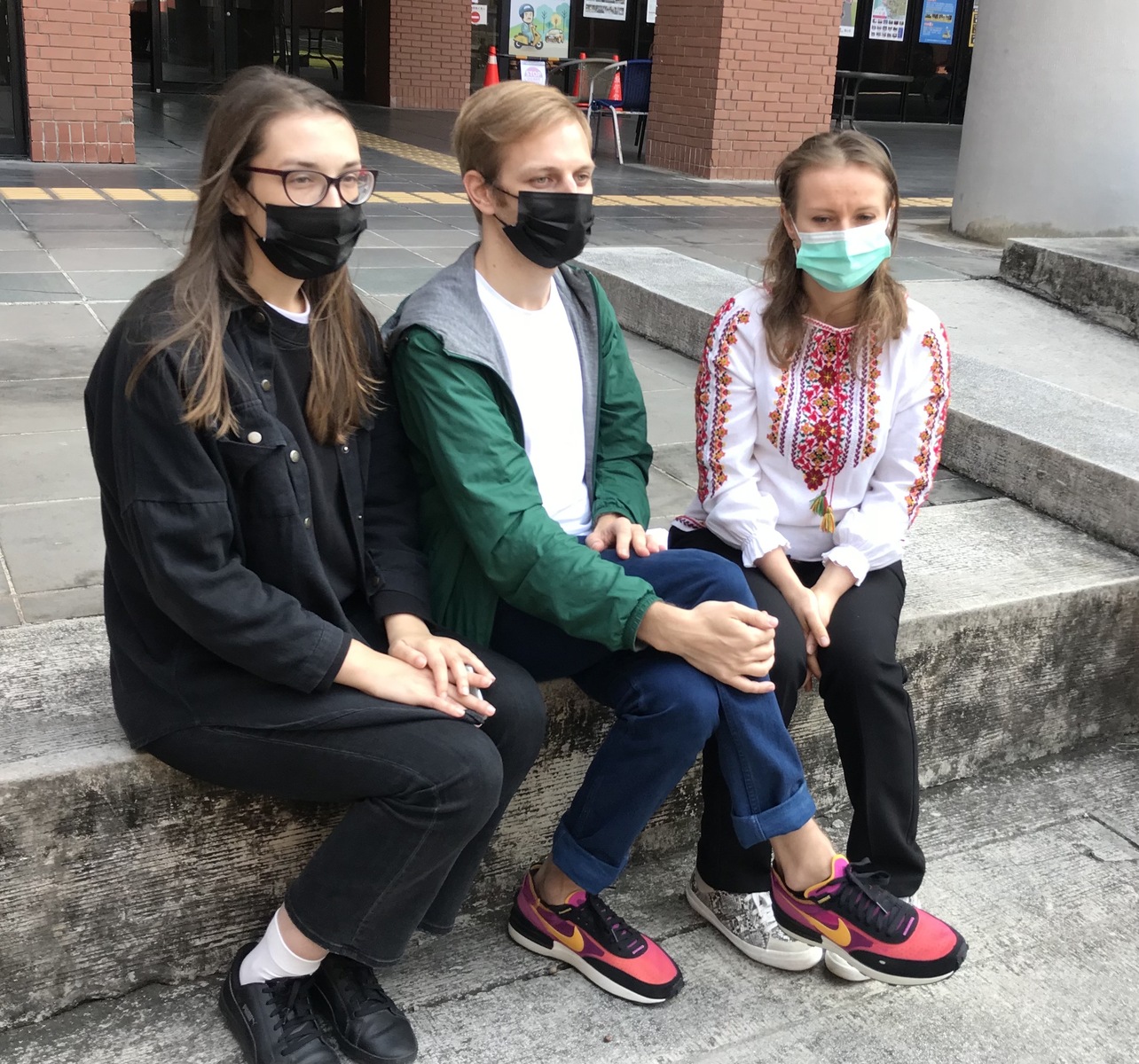NSYSU supports 3 Ukrainian students on campusImage