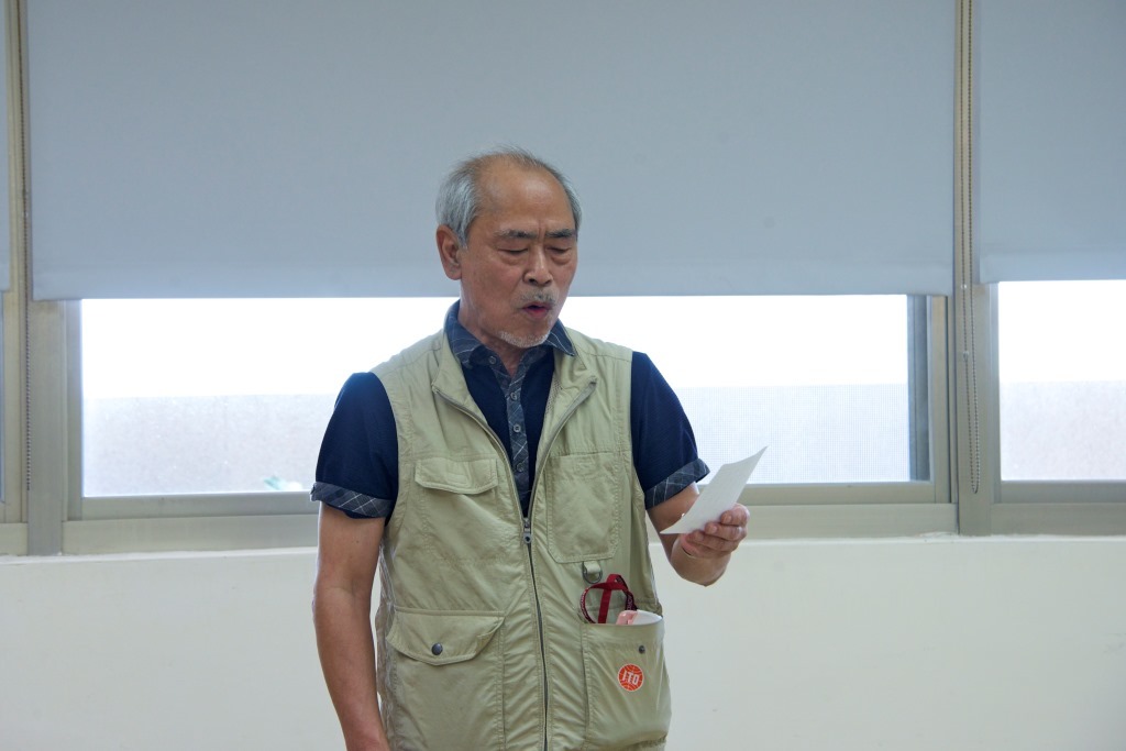 蕗山先生吟唱圖片