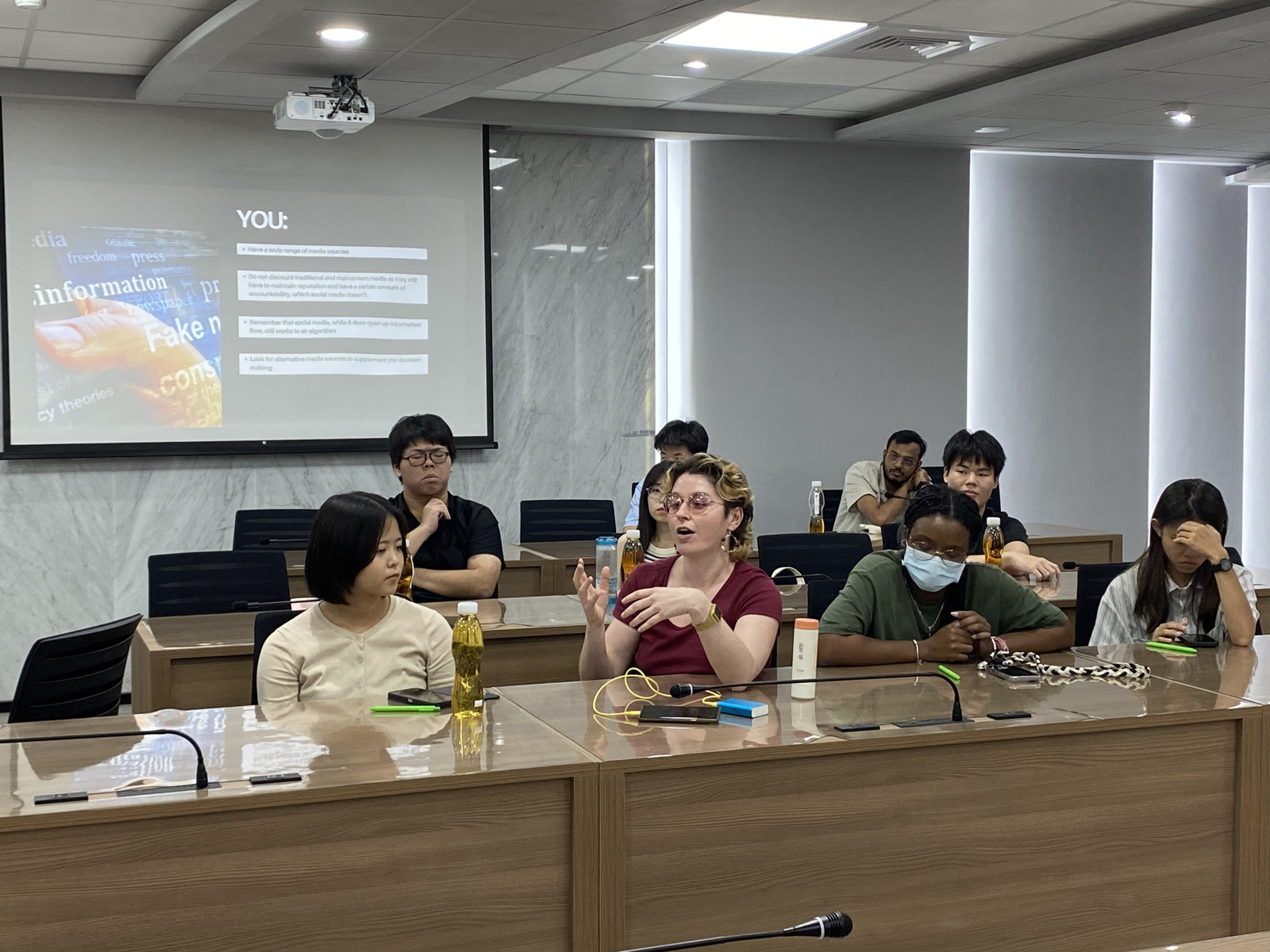 The event drew an engaged and lively audience.Image