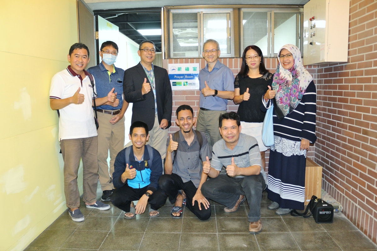 Opening of the prayer room in the College of ManagementImage