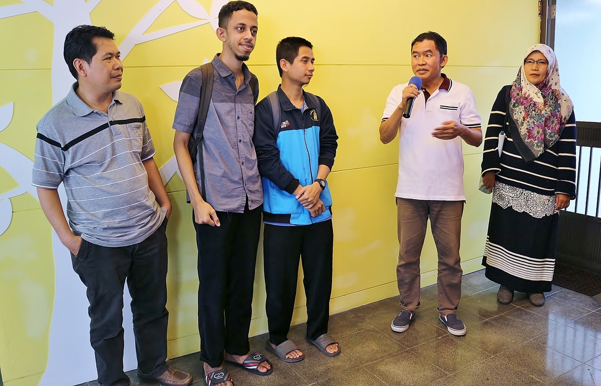 Muslim students expressed their thankfulness to the University.Image