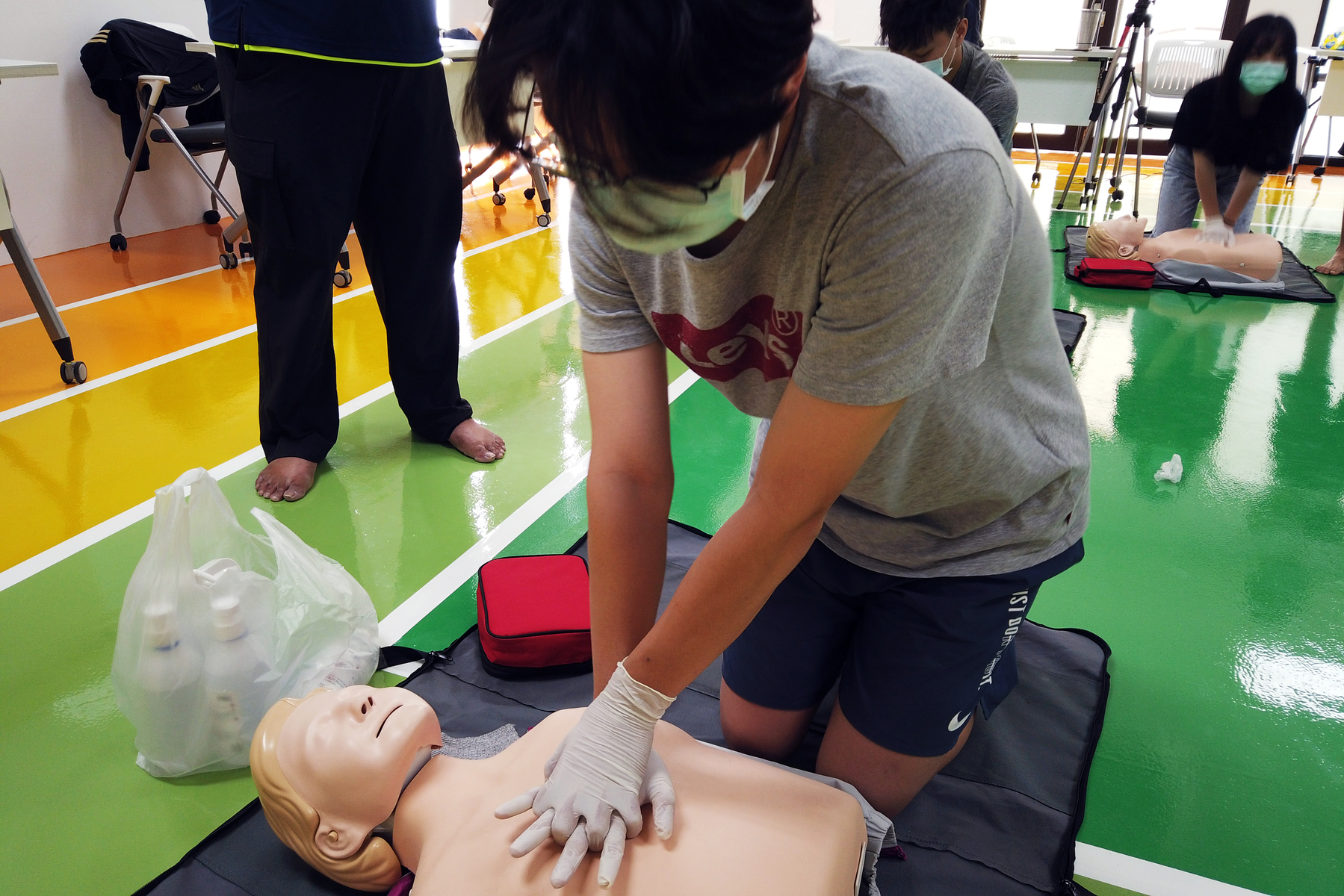 Second cohort of students complete NSYSU’s water lifeguard courseImage