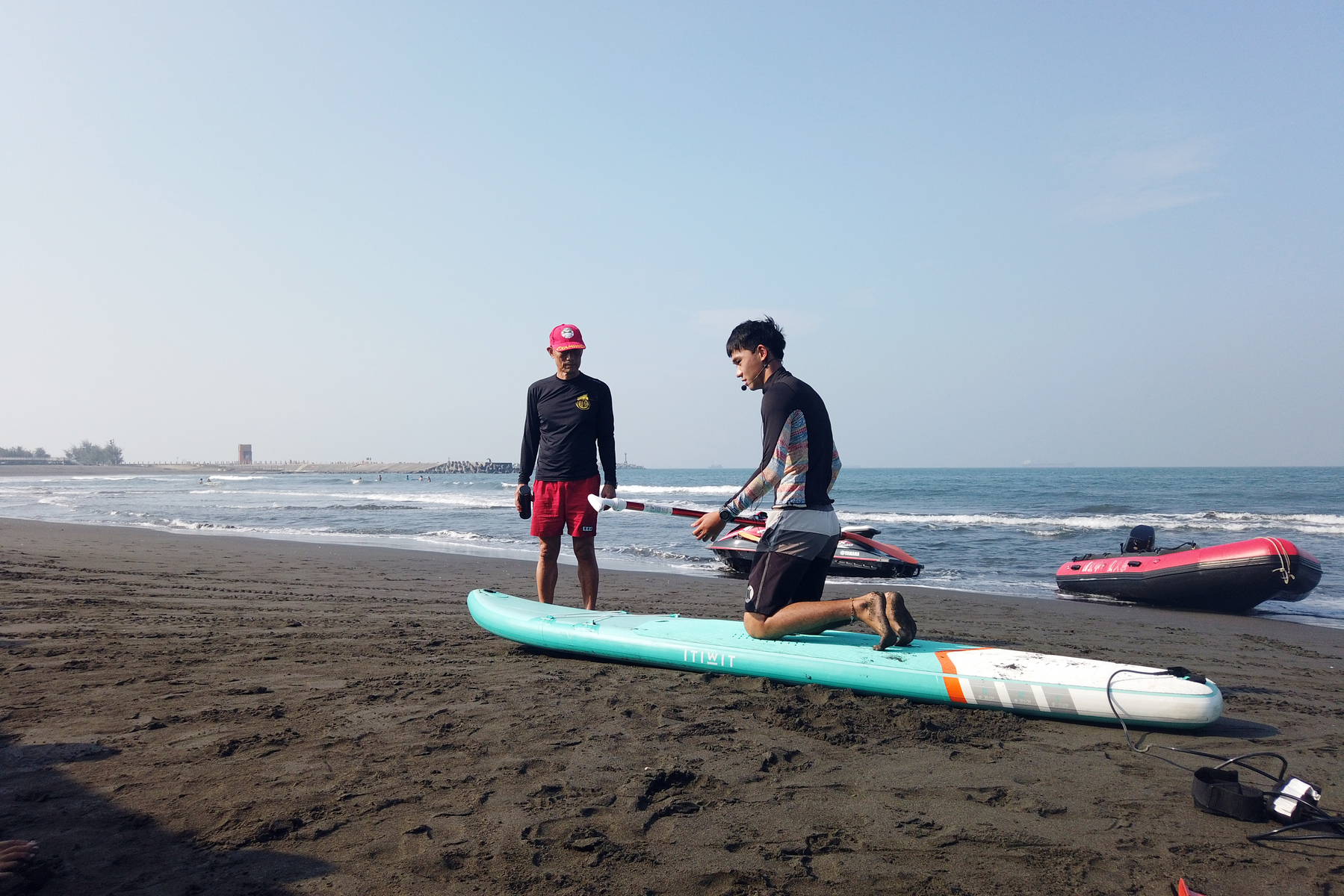 Second cohort of students complete NSYSU’s water lifeguard courseImage