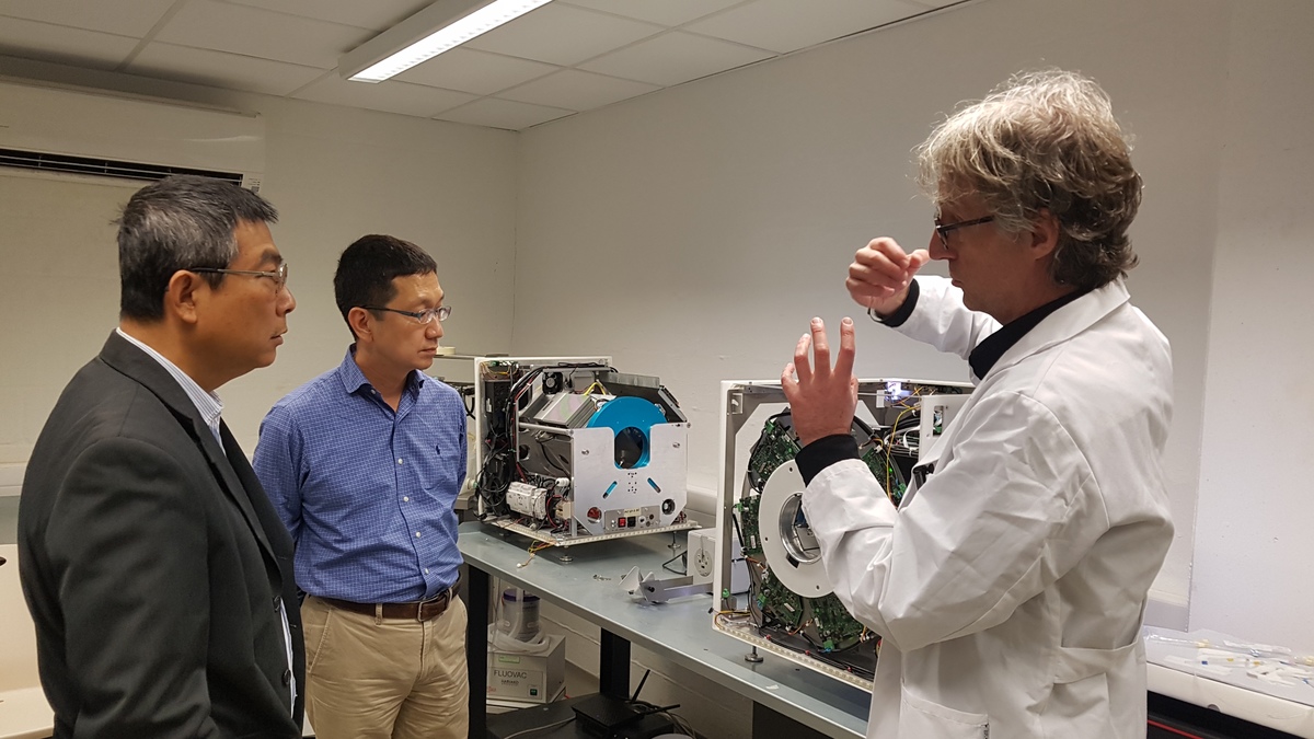 Visit to Infinity Lab at Ghent University